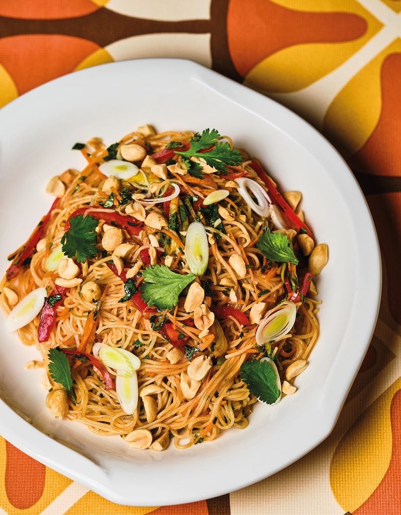 Ensalada de 'noodles'