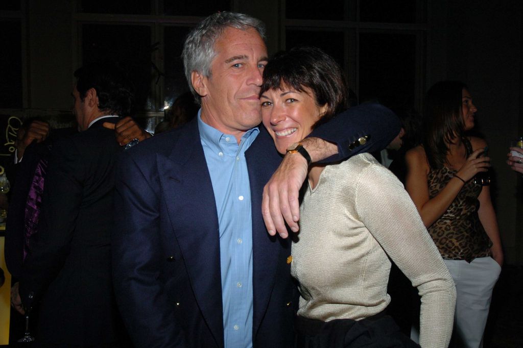 Jeffrey Epstein y Ghislaine Maxwell en Nueva York en el año 2005