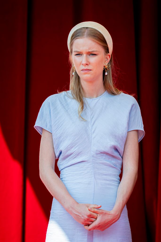 Eléonore de Bélgica en el Día Nacional