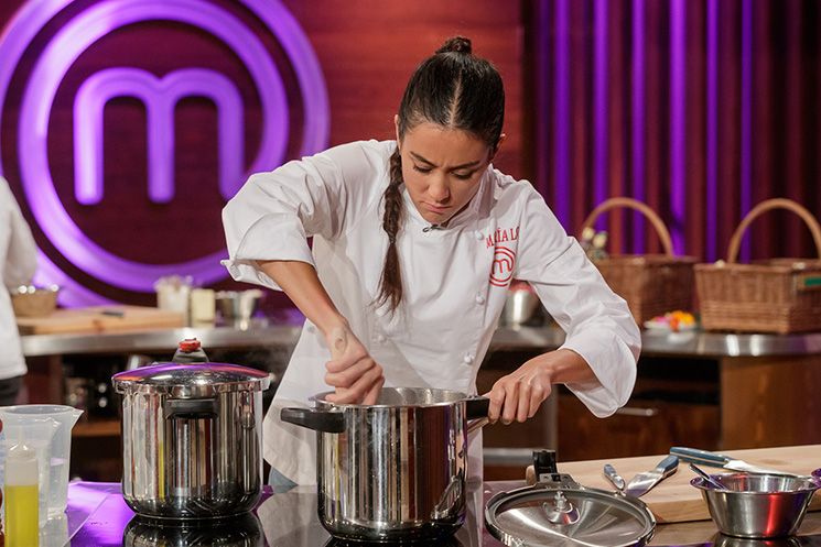 María Lo, ganadora del primer reto de la noche