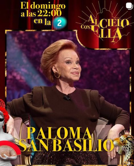 La intérprete en su paso por el programa de La 2