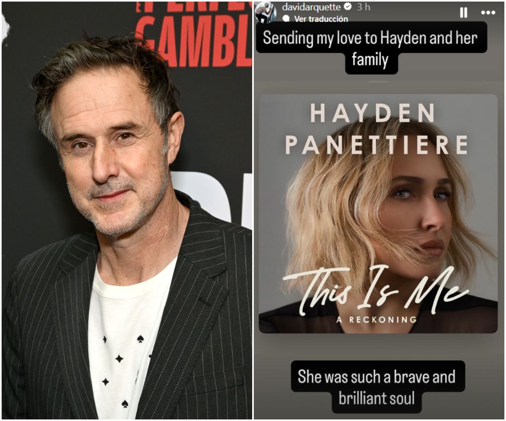 David Arquette le dedicó unas sentidas palabras a Hayden Panettiere.