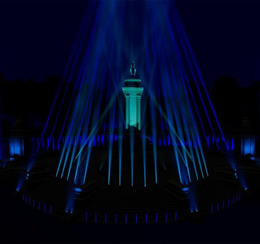 Festival internacional de luces de Madrid: LuzMadrid 2023: El Retiro