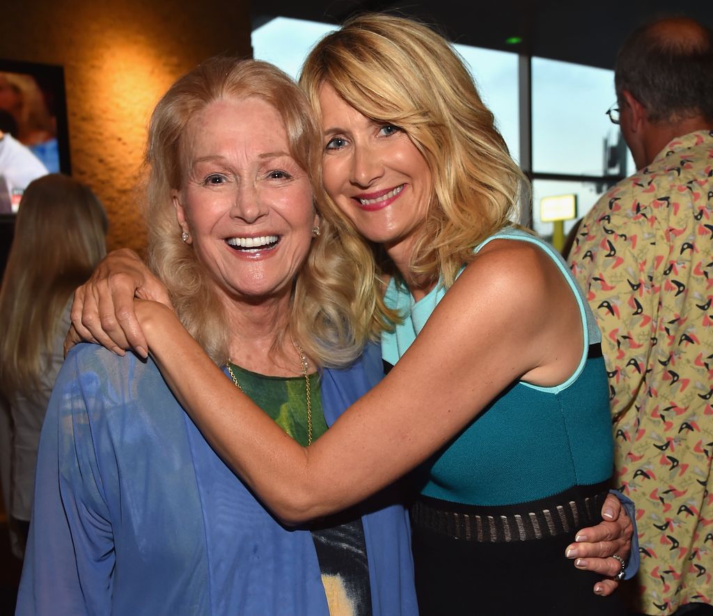 Diane Ladd y su hija Laura Dern en 2015