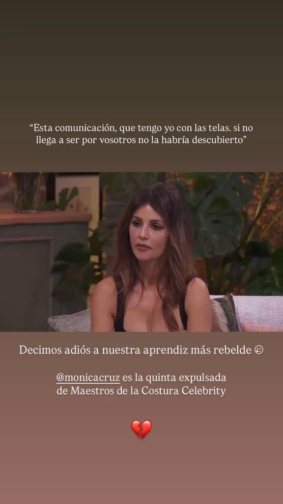 Mónica Cruz 'Maestros de la Costura Celebrity'
