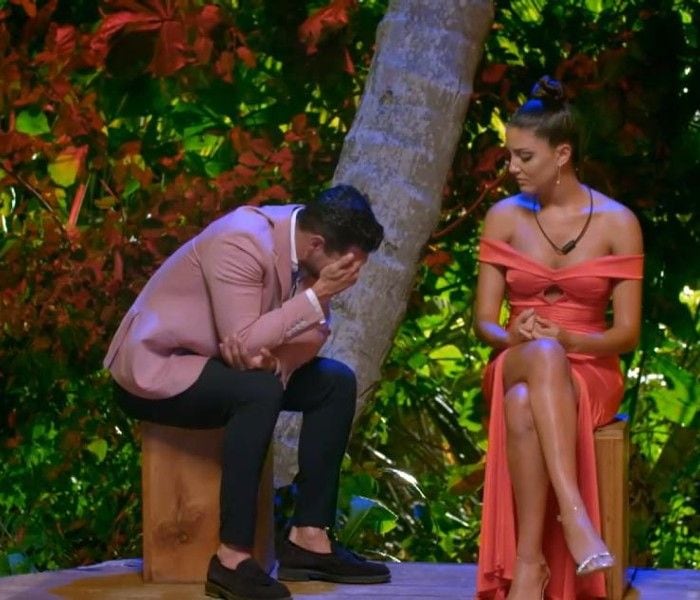 Tani y Alejandro en 'La isla de las tentaciones'