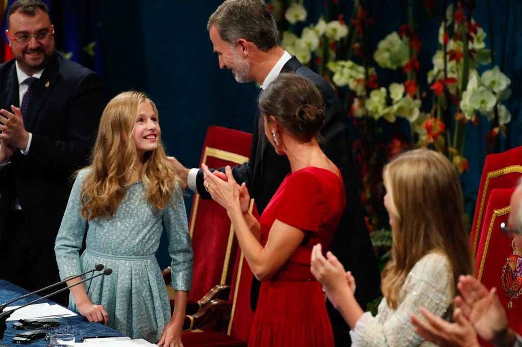 Realeza española en los Premios Princesa de Asturias 2019
