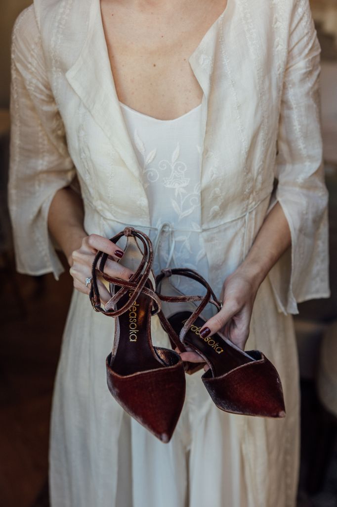 Zapatos de novia de Flordeasoka