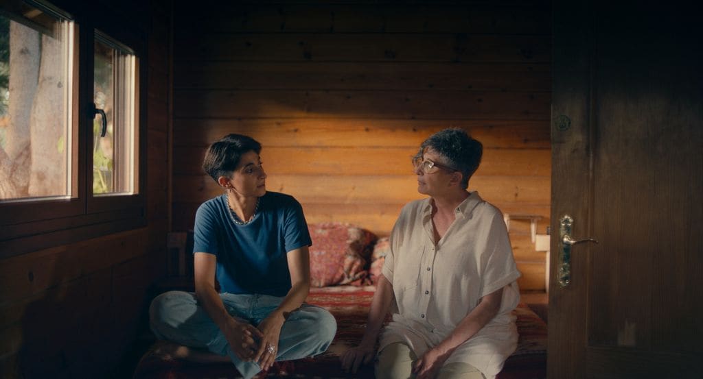 Alba Flores con su madre, Ana Villa