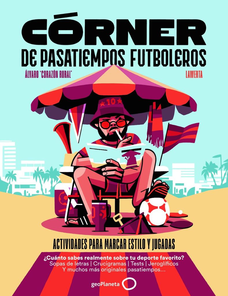 Cuaderno Córner de pasatiempos futboleros
