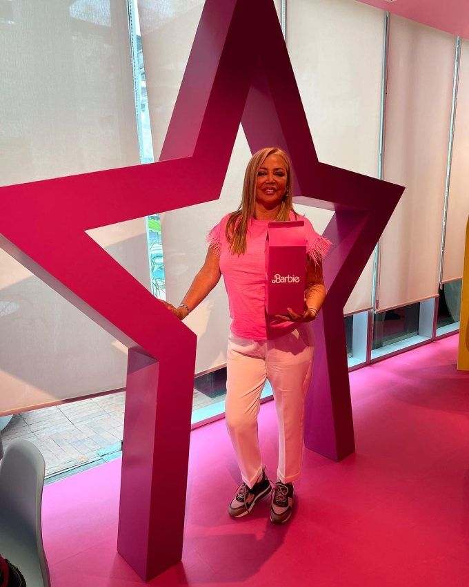 Belén Esteban con 'Barbie'
