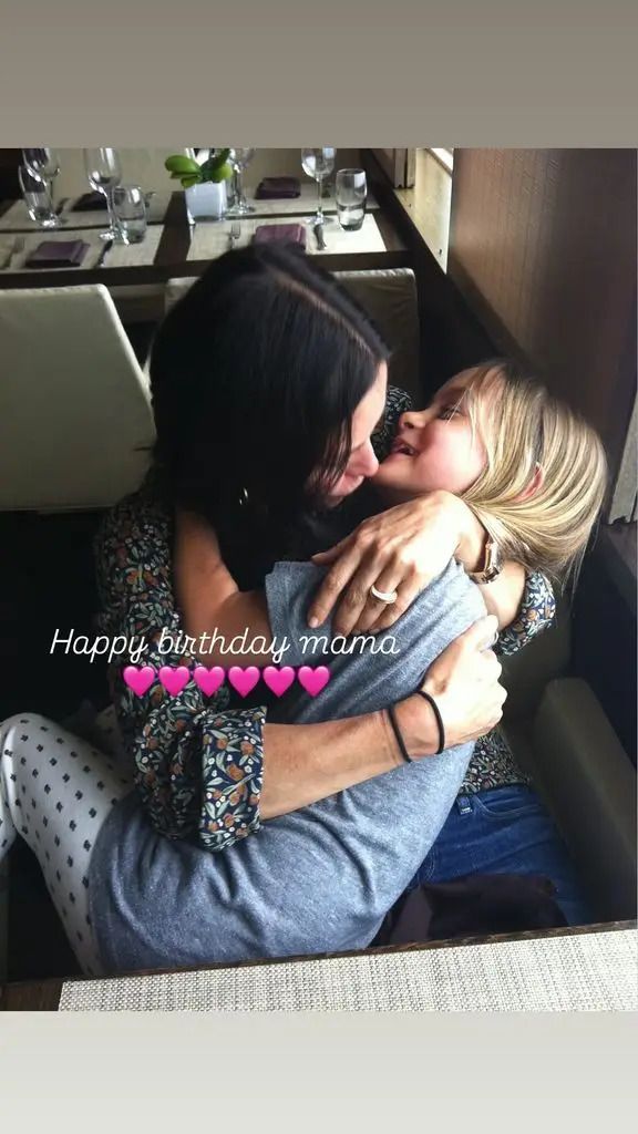Coco Arquette felicita a su madre en las stories de instagram