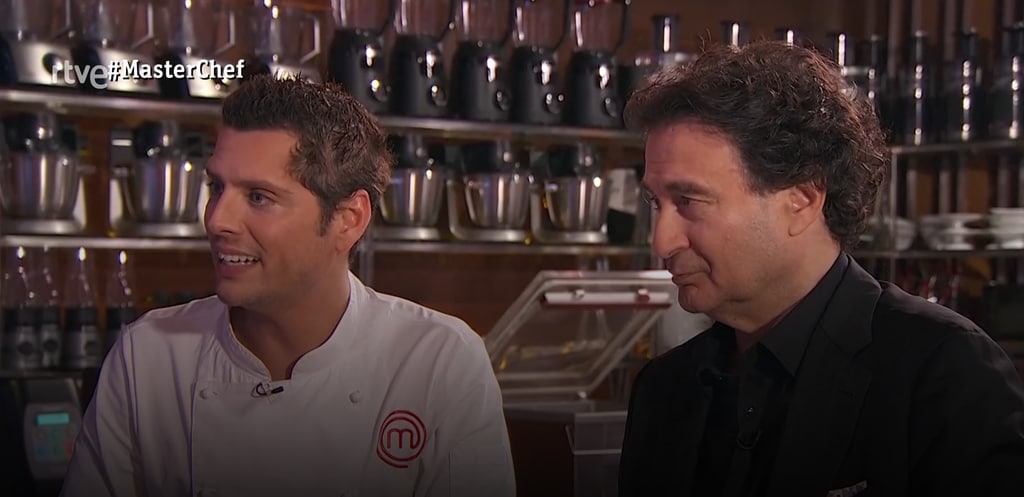 Pepe Rodriguez y Eduardo Casanova en MasterChef