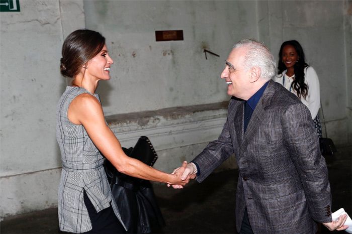 ¡Un encuentro de cine! Doña Letizia asiste al homenaje al director Martin Scorsese en Oviedo