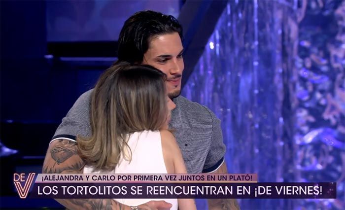 Alejandra Rubio y Carlo Costanzia