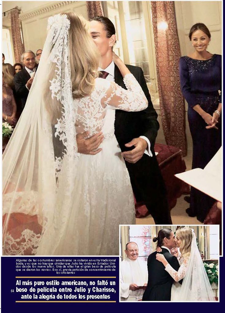 Boda de Julio Iglesias Jr. y Charisse Verhaert