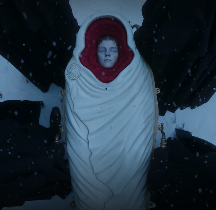 Escena de la nueva película de Frankestein