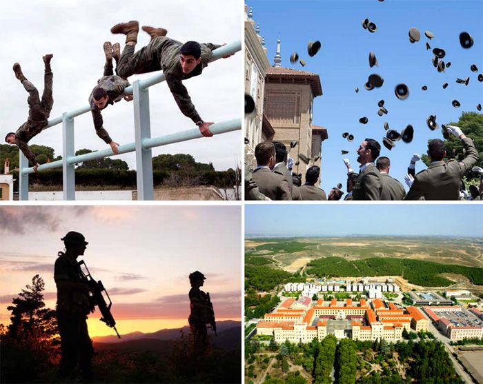 Imágenes de la Academia Militar General de Zaragoza