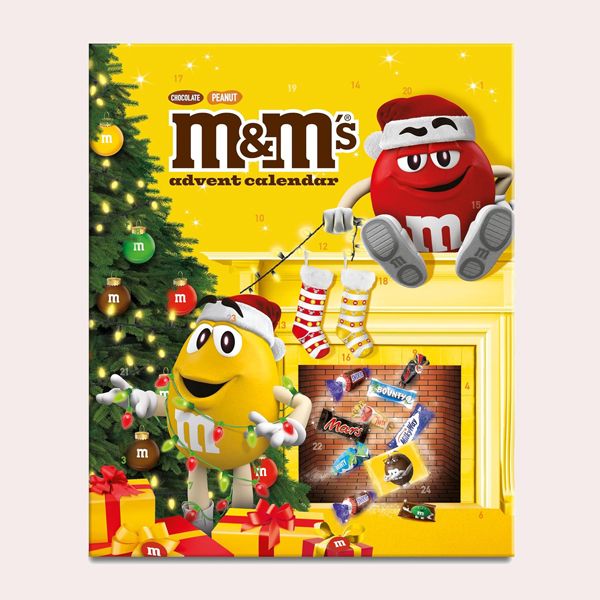 M&Ms Calendario de Adviento con Chocolatinas