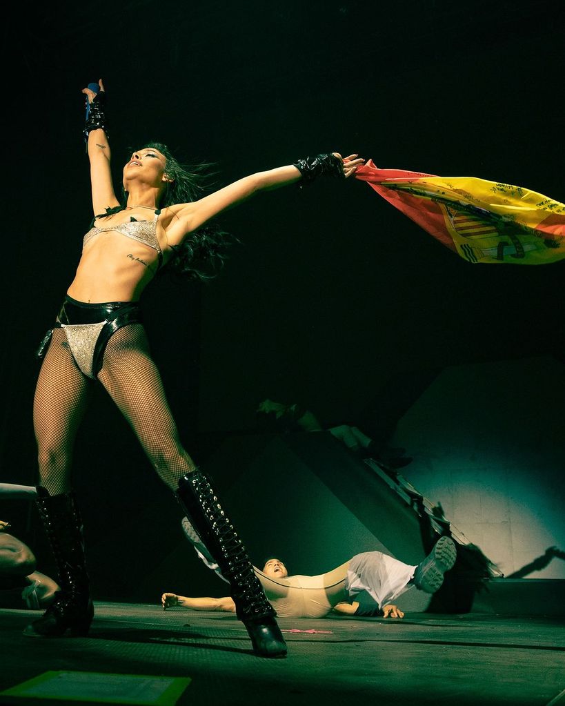 Danna Paola en su concierto en Madrid el 22 de junio en Las Noches del Botánico