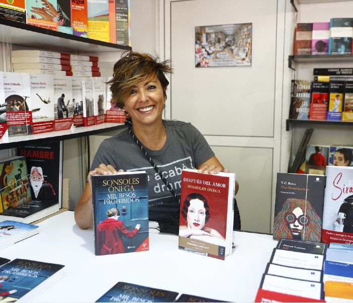 Sonsoles Ónega en la Feria del Libro de Gran Canaria