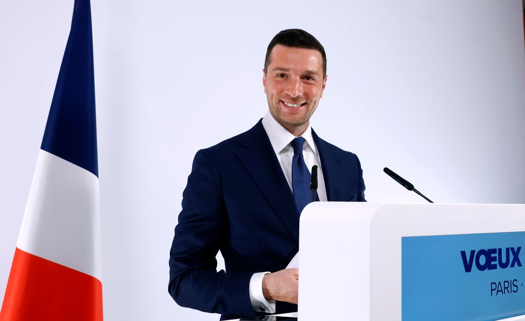 Jordan en su primera comparecencia ante la prensa en 2026, pocos días después de ser visto con la Princesa de las Dos-Sicilias por primera vex