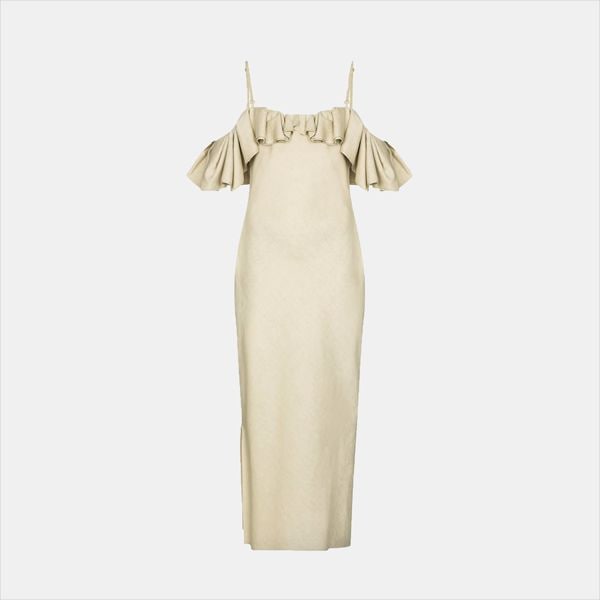 vestido midi tarde