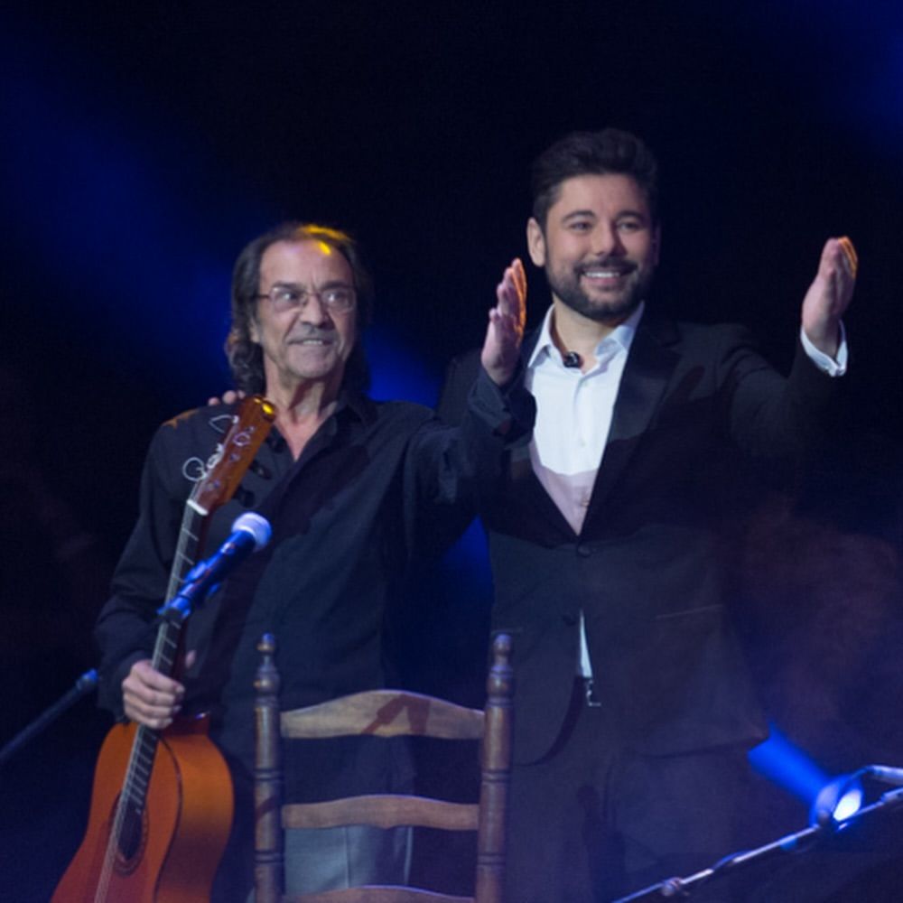 Miguel Poveda recordó a Pepe Habichuela como un "maestro de maestros" y agradeció haber compartido escenario y música con él desde sus primeros pasos como artista