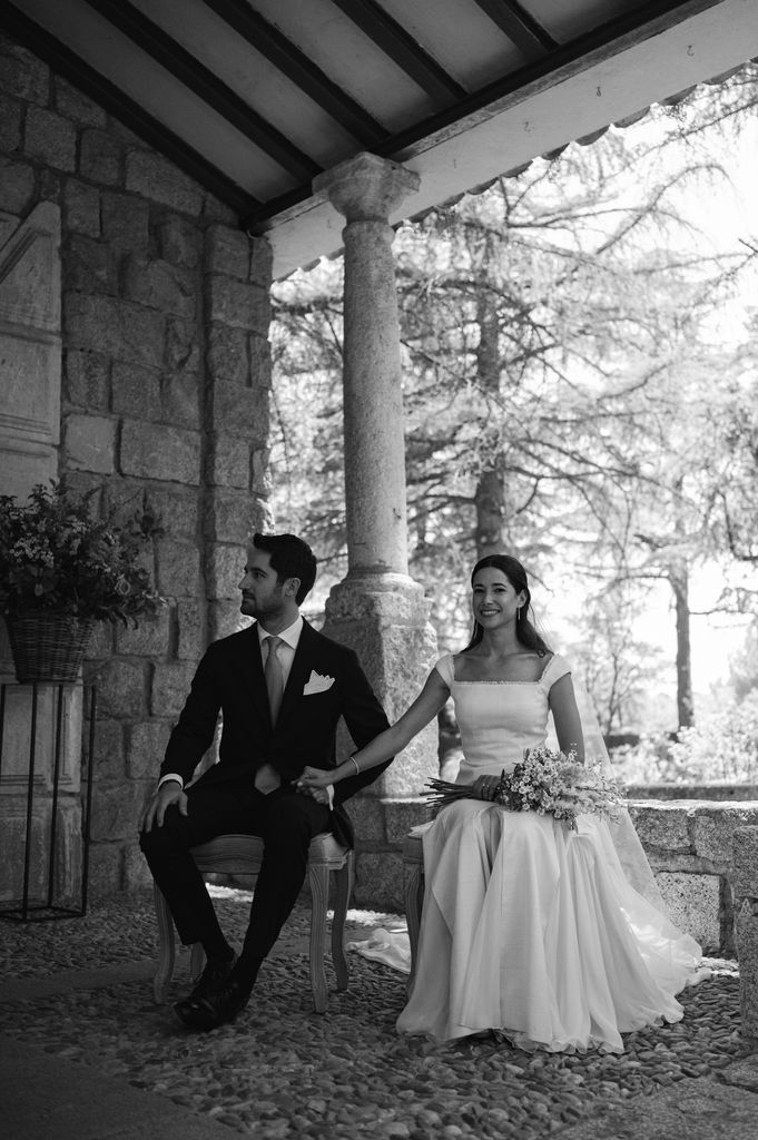 Look de novia de verano de Fátima González