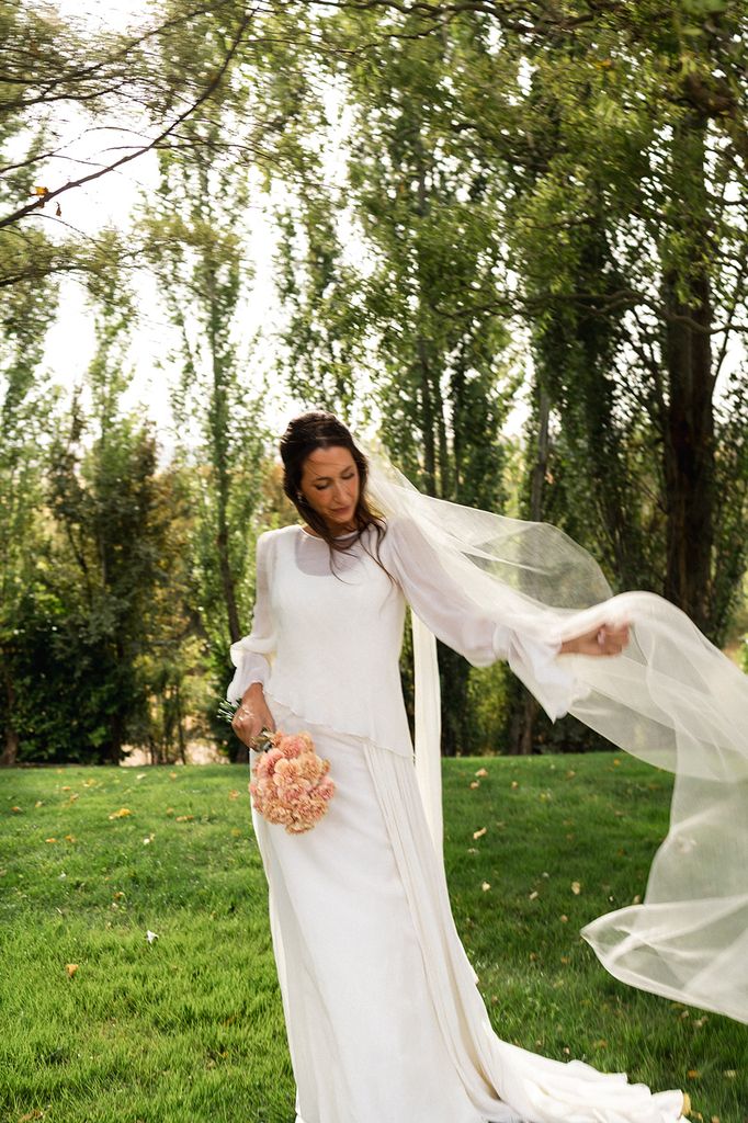 El vestido de novia de Rocío de María Gadea