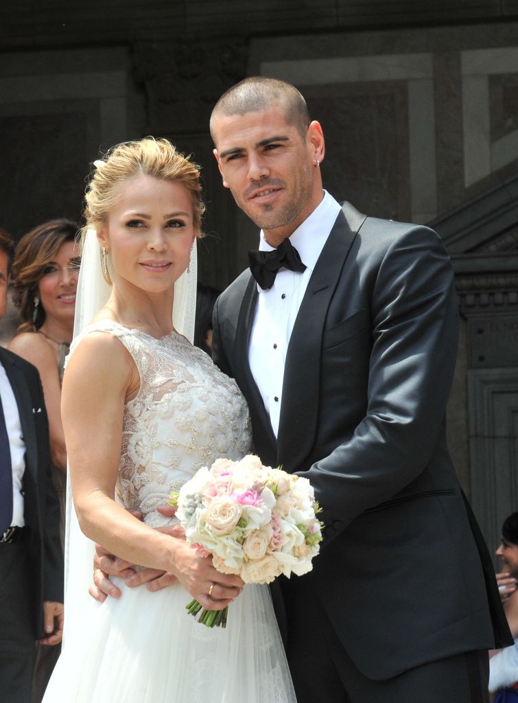 La boda de Víctor Valdés y Yolanda Cardona attend el 9 de junio de 2017 en Barcelona 