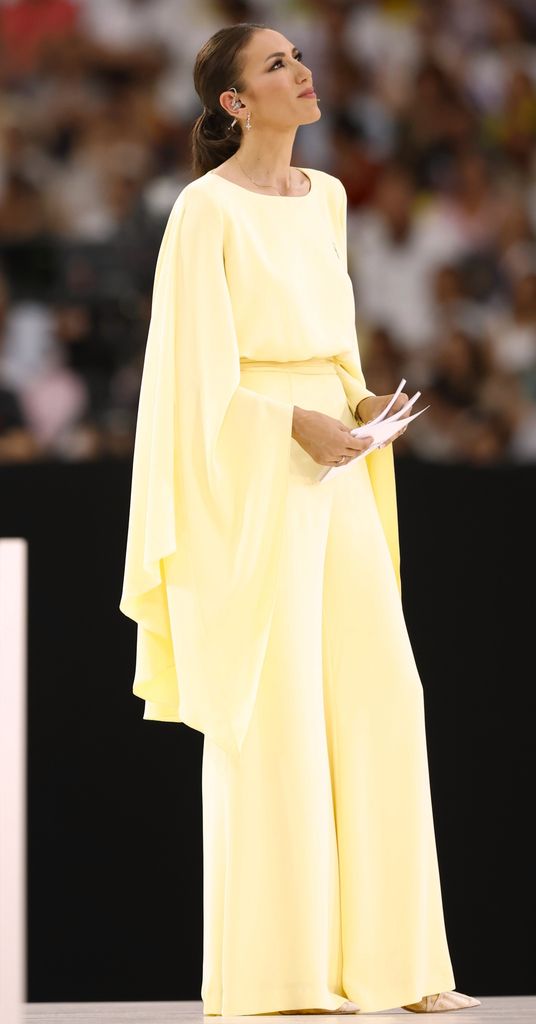 Patricia Pardo en el encuentro con el Papa León XIV en Madrid, 2026