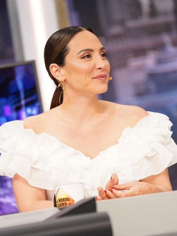 Tamara Falcó en 'El Hormiguero' con conjunto de Pedro del Hierro