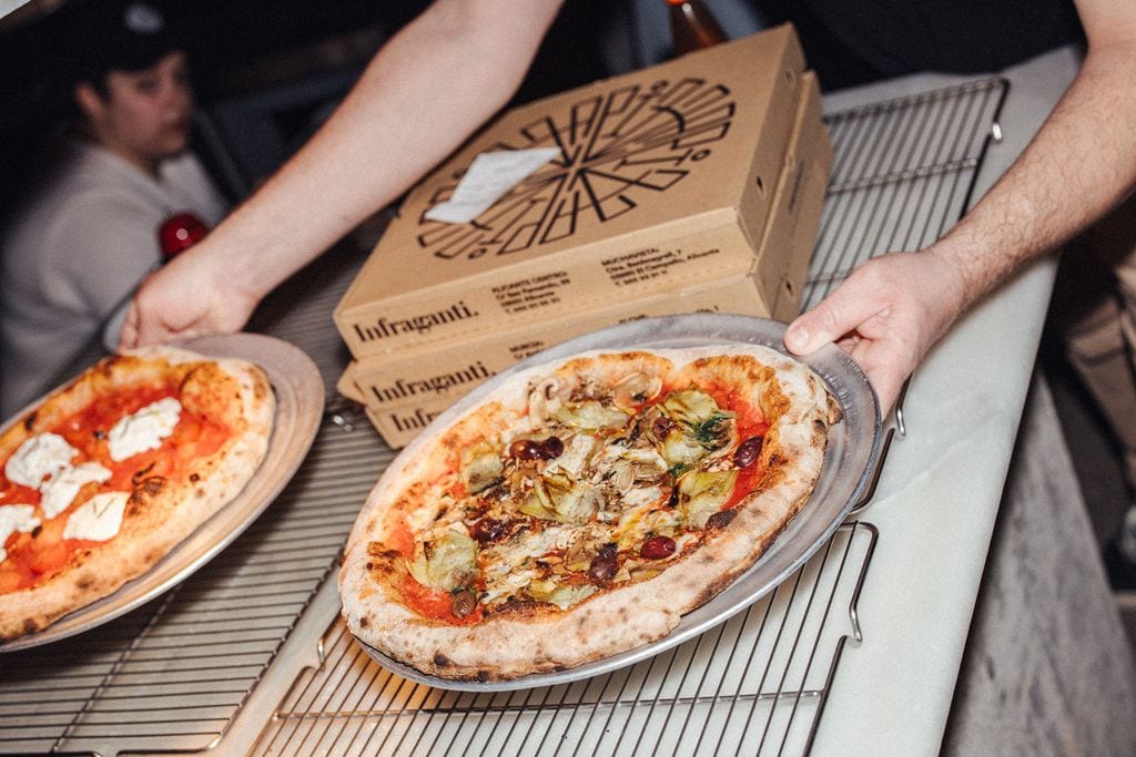 Pizza de Infraganti.