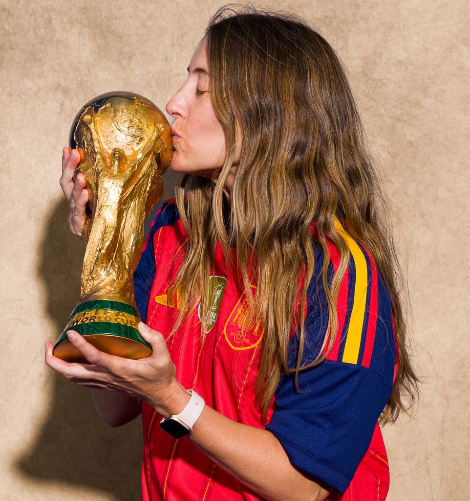 La nutricionista lleva siete años trabajando con la selección española de fútbol.