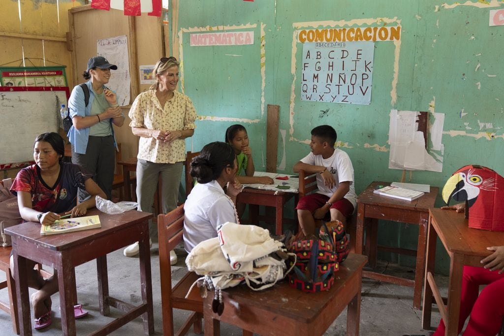 También acudió a una escuela