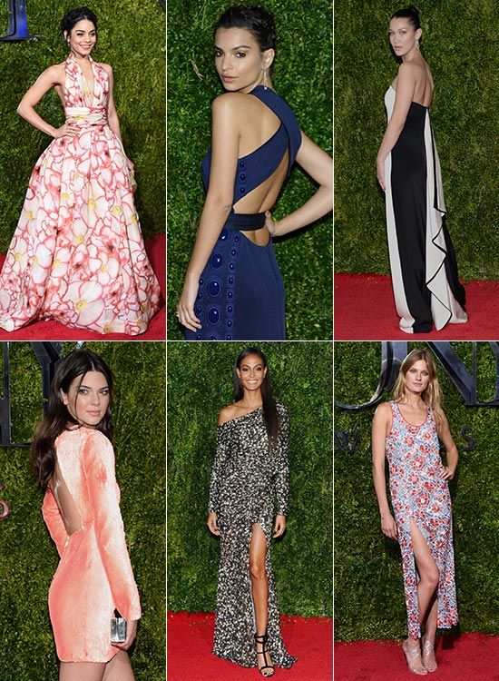 Vanessa Hudgens defiende perfectamente el estampado floral con un precioso diseño con escote en v, espalda descubierta y fajín drapeado a la cintura.

