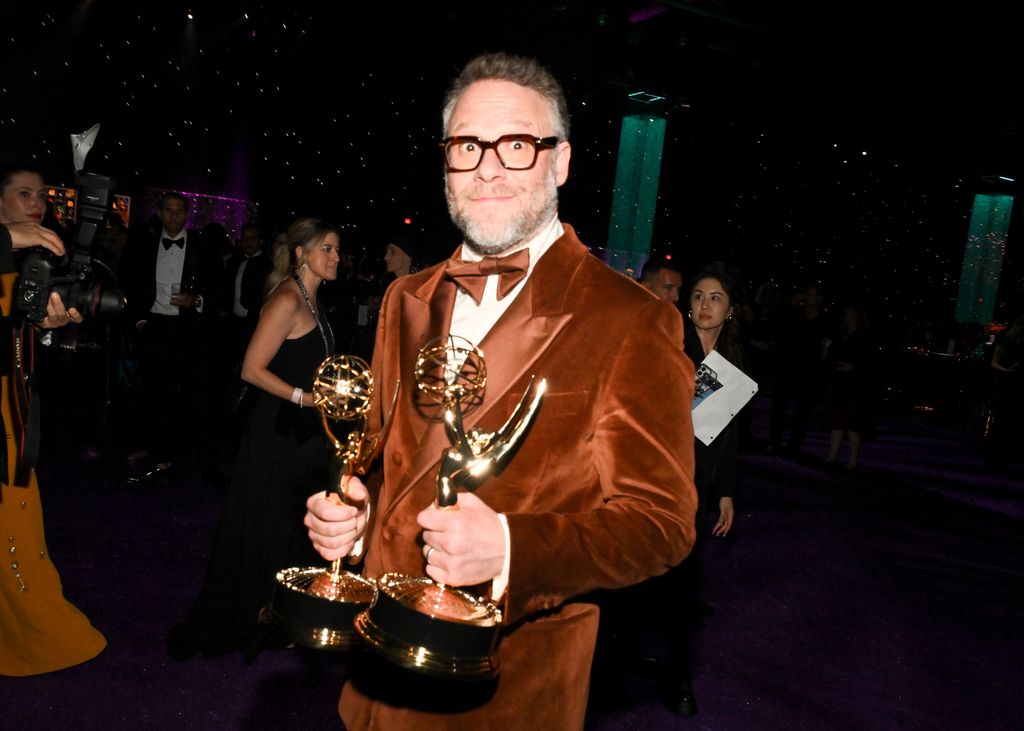 Seth Rogen en los premios Emmy 2025