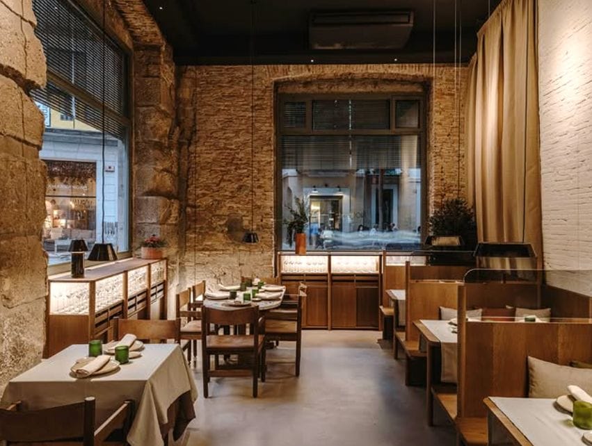 Afortunadamente, el fuego no afectó al comedor del restaurante.