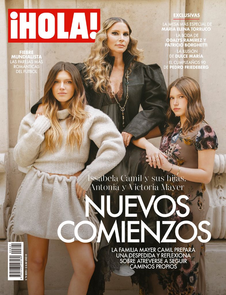 Issabela Camil y sus hijas en ¡HOLA!