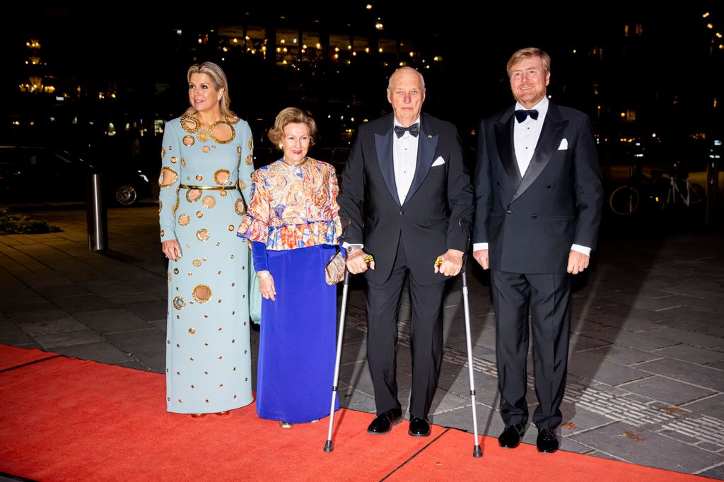 Guillermo y Máxima de Holanda han mandado condolencias a la reina Sonia por la muerte del rey Harald