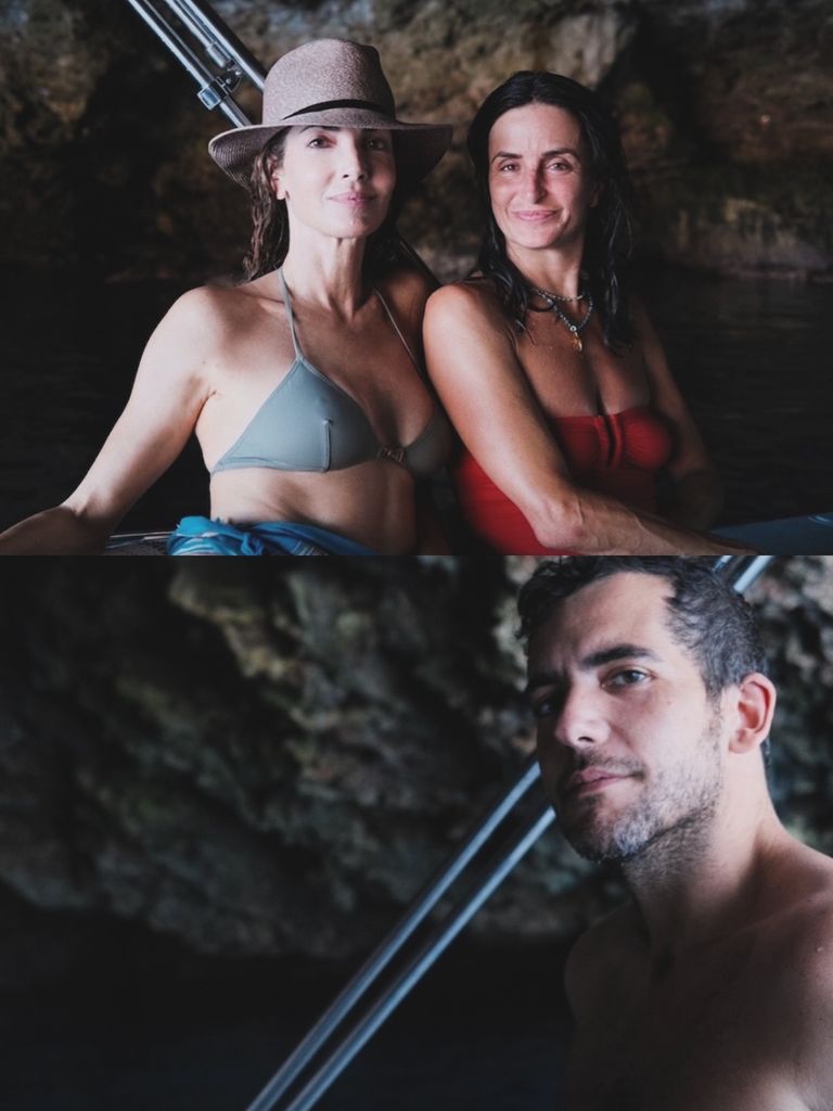 Eugenia junto a María Fitz James Stuart o Alex Agulló, con los que ha estado en Menorca