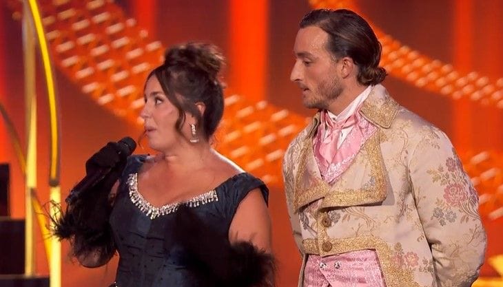 Anabel Pantoja en su segunda gala de 'Bailando con las estrellas'