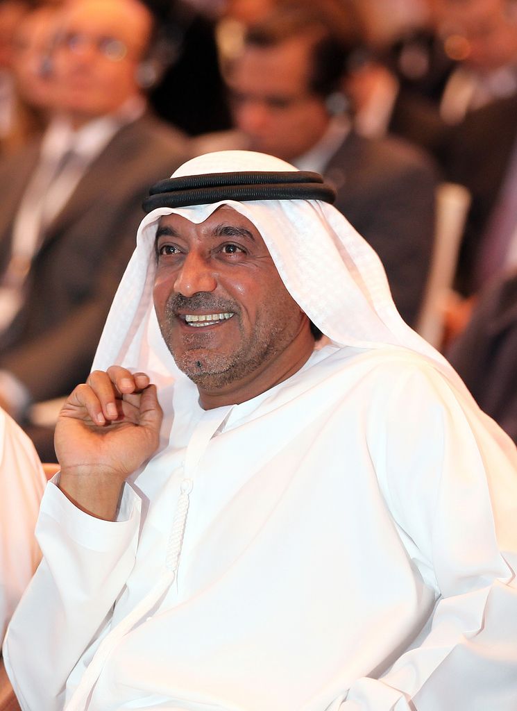 El jeque Ahmed Bin Saeed Al Maktoum