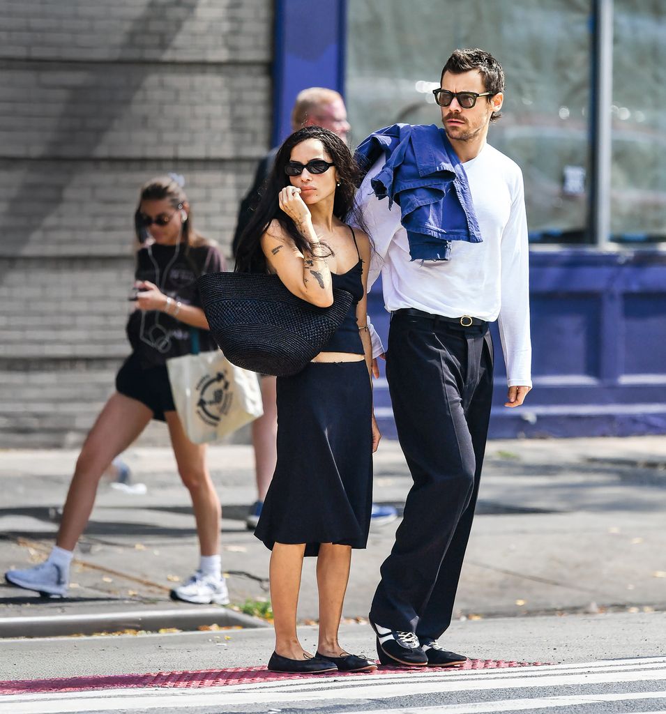 Zoë Kravitz y Harry Styles consolidan su romance con el visto bueno de papá Lenny