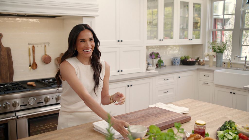Meghan Markle en una escena de 'With love, Meghan'
