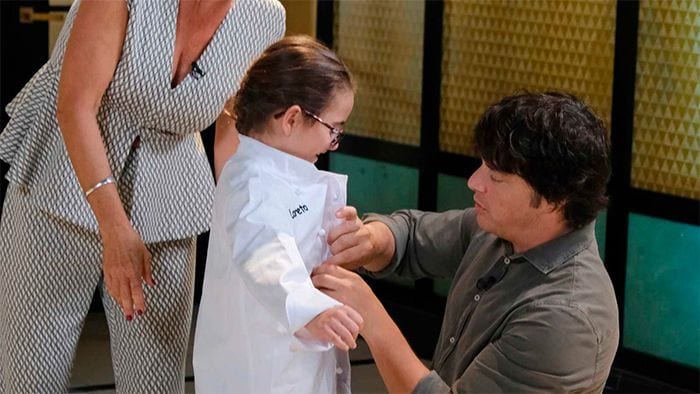 Loreto tiene solo ocho años y se ha convertido en la ganadora más joven de la historia del talent