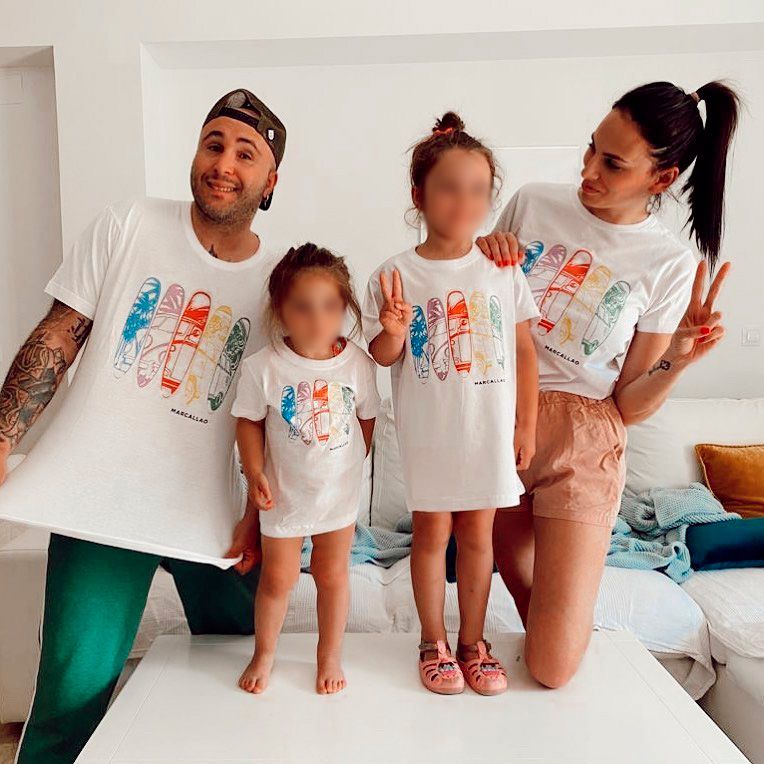 Kiko Rivera e Irene Rosales con sus hijas