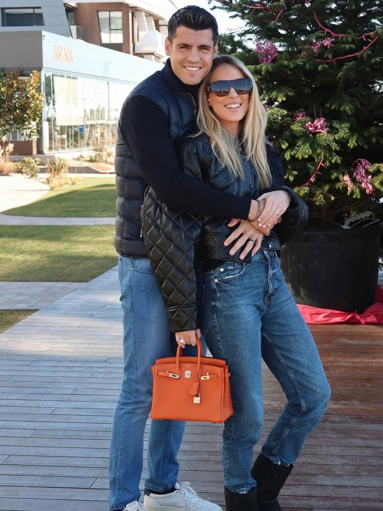 Álvaro Morata y Alice Campello