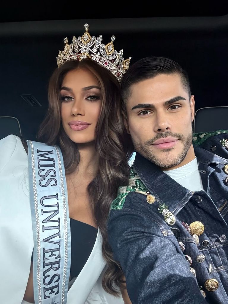 Lina Luaces y Prince Julio César.
